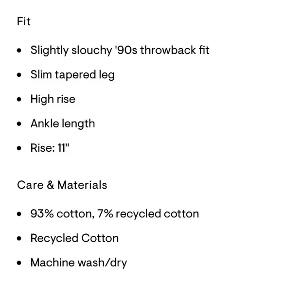 AERO NWT Women’s High-Rise Distressed Mom Jeans - black, size 8 - Picture 13 of 13